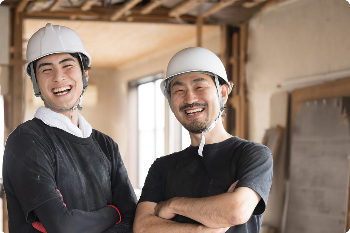 腕が確かな、顔の見える自社大工