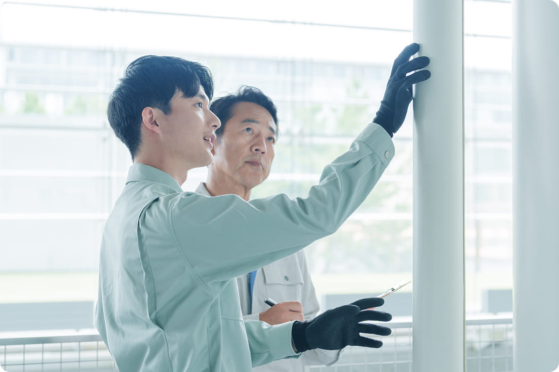 確かなチェック体制