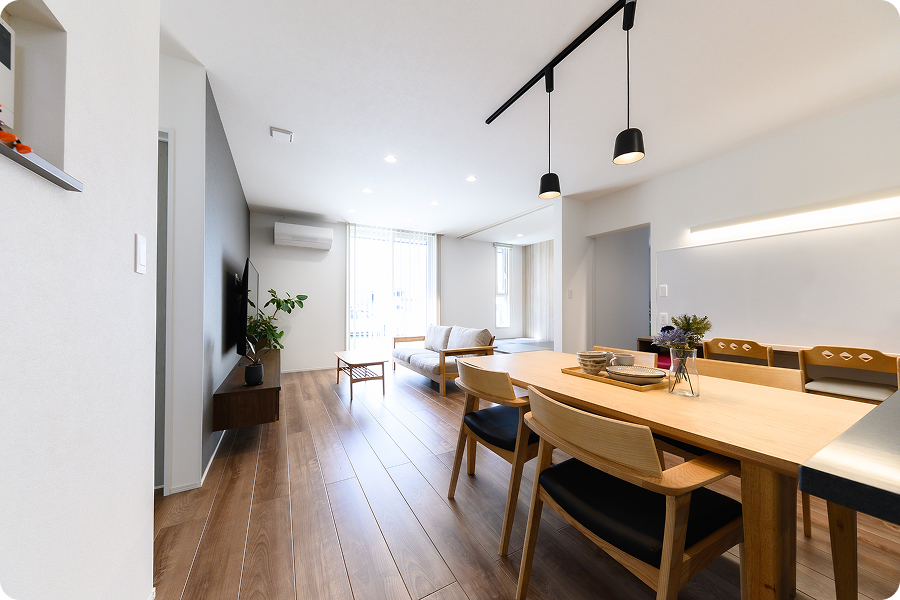 暮らしがひと繋がりになる<br class="for-tb">平屋