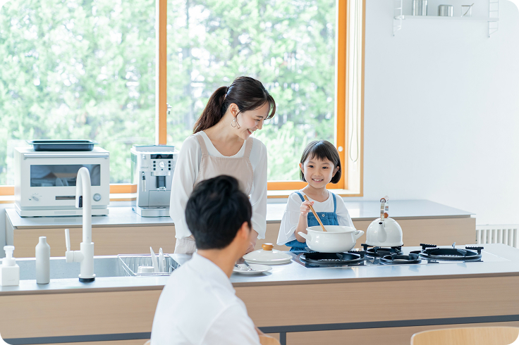 家事ラクな住まいを
